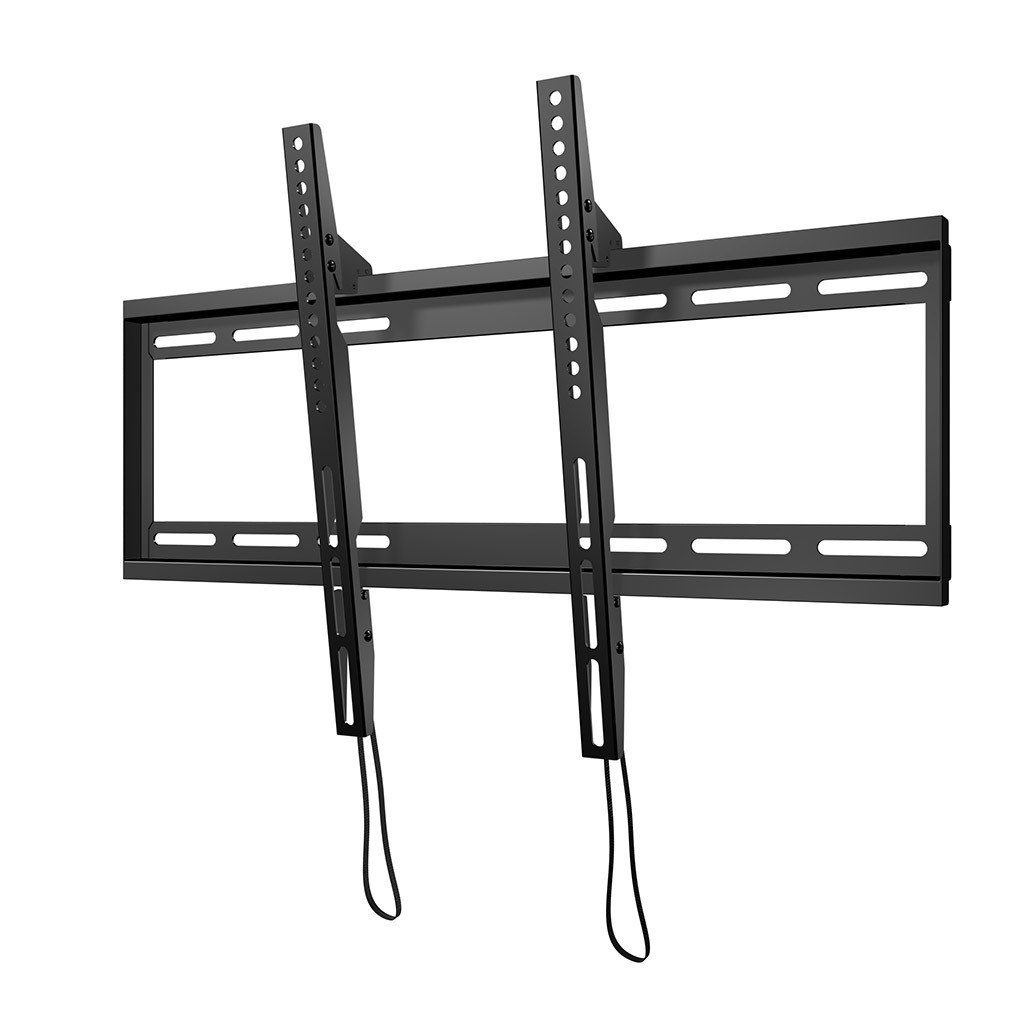 Tilting Wall Mount For flat-panel TVs 40” – 70” with inlcuded HDMI cable,  surge protector and cable ties